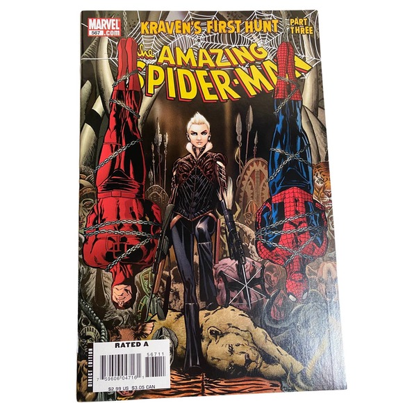 Marvel Amazing Spider-Man #567 Oct 2008 1st App Sasha Kravinoff Comic Book - Picture 1 of 15